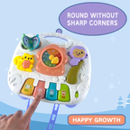 Multi-Functional Baby Musical Learning Activity Table - Gray