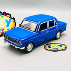 ABS Inertial Russian LADA Model Car - 1Pc