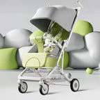 Premium Foldable M9 Baby Stroller Pocket Cart - Gray