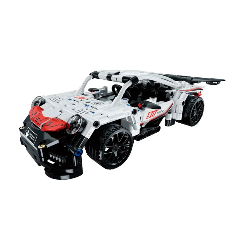 DIY 509Pcs RC 1:16 Porsche Building Blocks Model