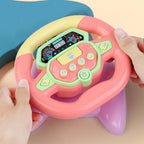 Battery Operated Kids Steering Wheel With Light & Music