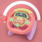 Battery Operated Kids Steering Wheel With Light & Music