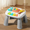 Multi-Functional Baby Musical Learning Activity Table - Gray