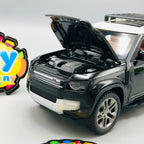 1:22 RC Diecast Land Rover Defender Model Car With Smoke