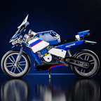 426Pcs DIY Racing Bike Lego Bricks Set
