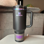 Stanley Insulated Tumbler With Straw - Black