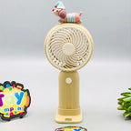 6.5" Rechargeable Puppy Theme Cooling Fan
