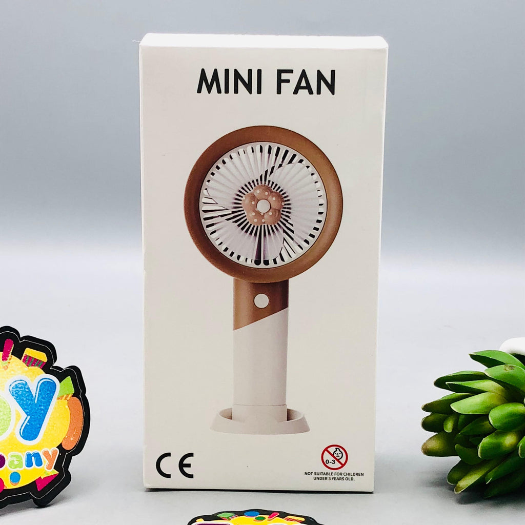6.5" Rechargeable Mini Three Speed Summer Cooling Fan