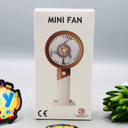 6.5" Rechargeable Mini Three Speed Summer Cooling Fan