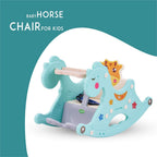 3in1 Multi-functional Baby Rocking Horse Chair - Green