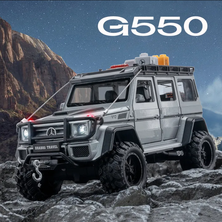 1:24 Diecast Mercedes Brabos Travel G550-4x4
