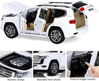 1:24 Diecast Toyota Land Cruiser SUV Model With Key