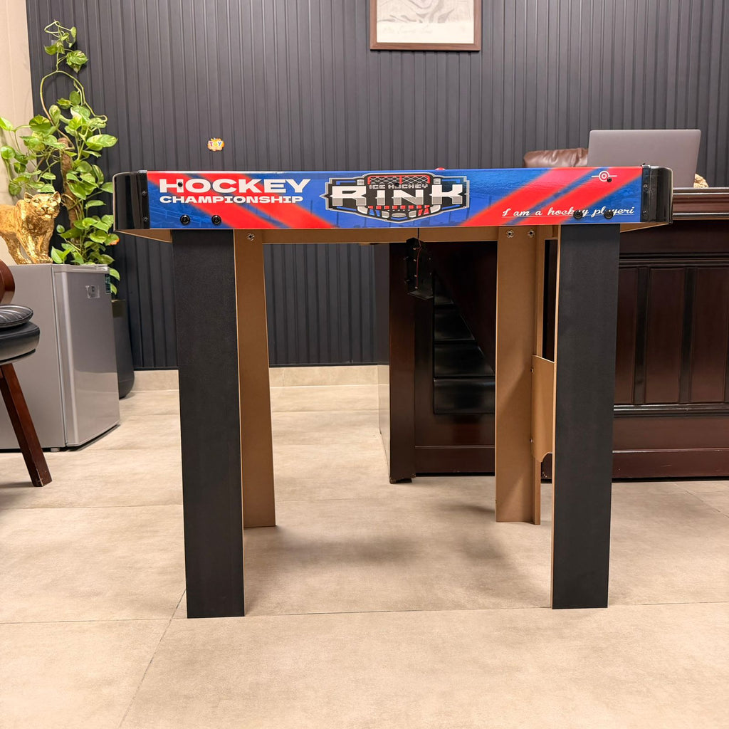 74cm Wooden Air Hockey Game Table - Sporty Theme