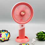 8.5" Rechargeable Fruit Theme Tabletop Fan