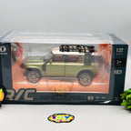 1:22 RC Diecast Land Rover Defender Model Car With Smoke