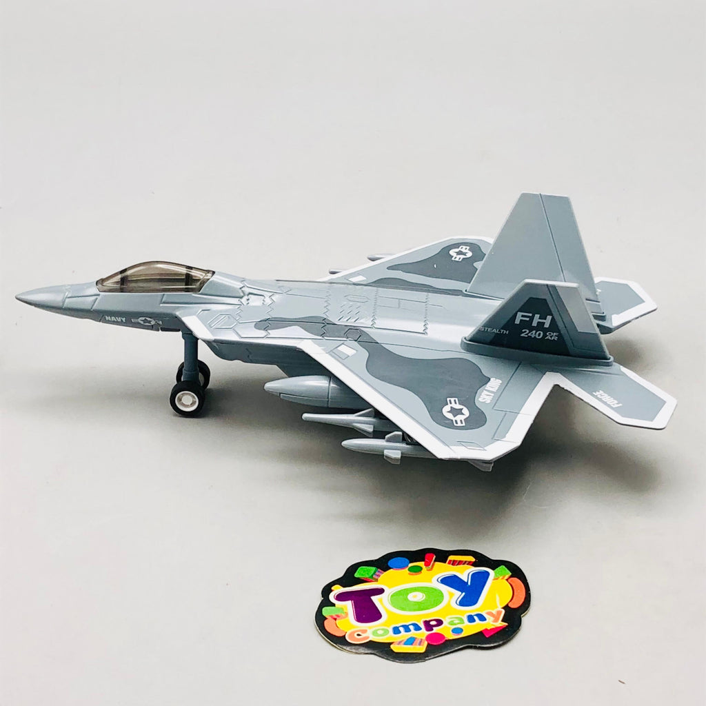 1:400 Diecast Pullback F-006 Fighter Jet Model - 1Pc