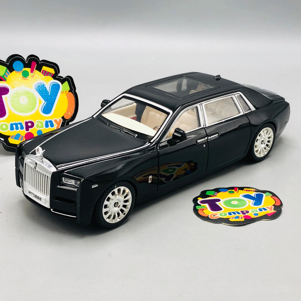ABS Inertial Rolls Royce Phantom VIII Generation Model Car - 1Pc