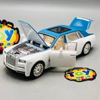 ABS Inertial Rolls Royce Model Car - 1Pc