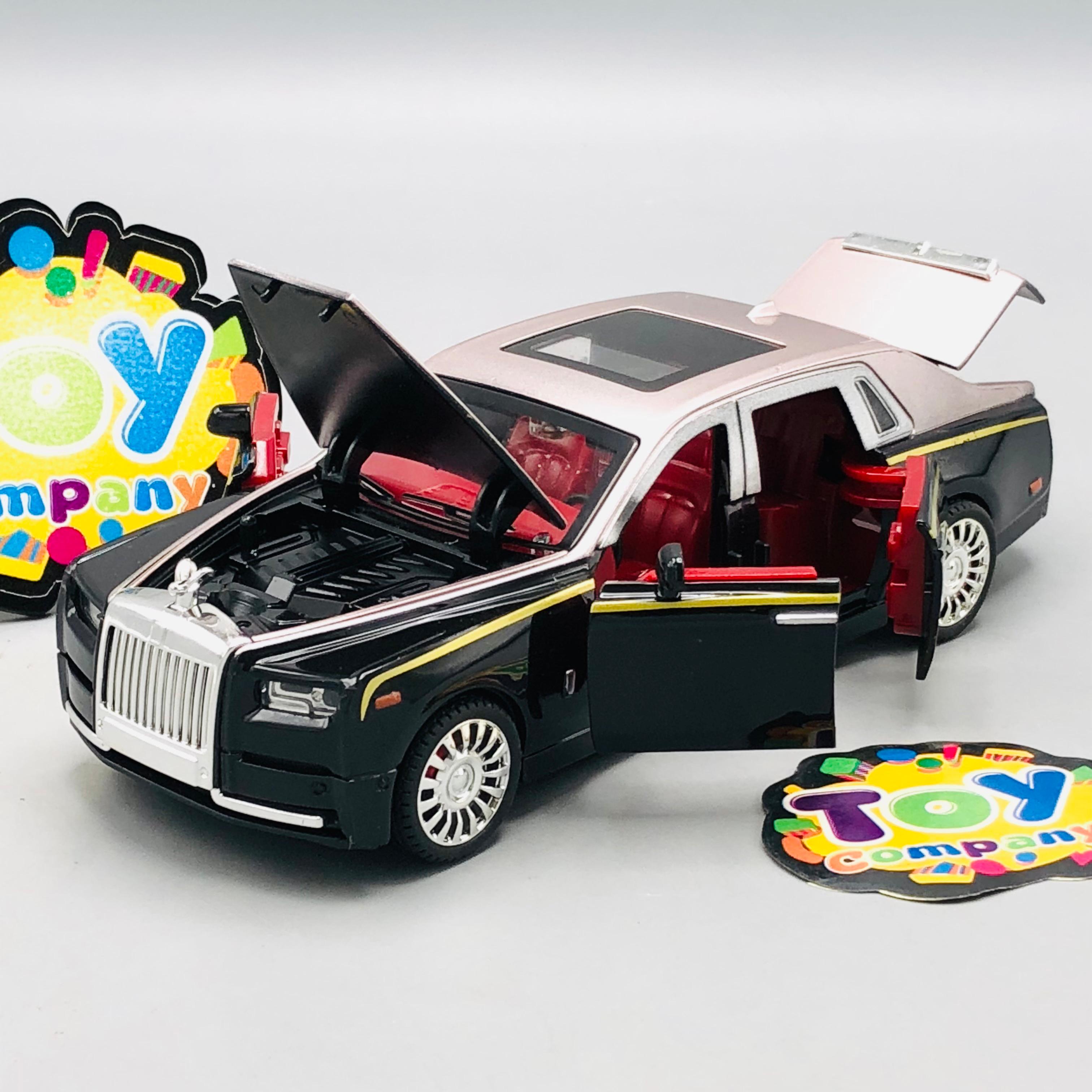 ABS Inertial Rolls Royce Phantom Model Car - 1Pc