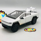 ABS Inertial Tesla With Quad Bike Model Car - 1Pc