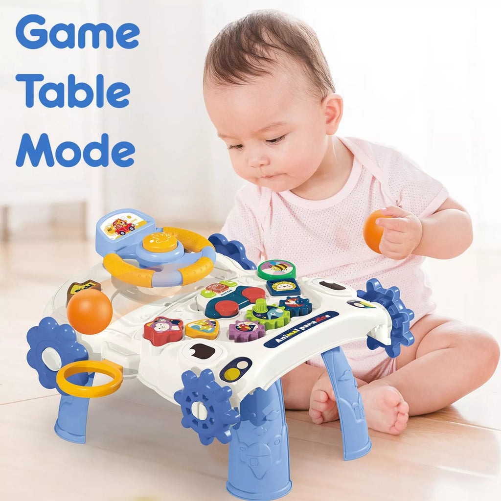Multi-functional Baby Activity Musical Walker & Game Table