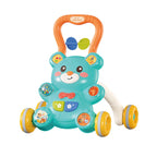 Bear Theme Baby Musical Walker - Green