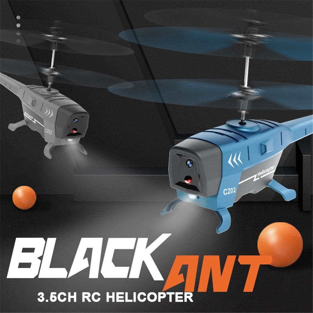 RC Black Ant Obstacle Avoidance Flying Helicopter