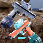 Electric Burst Water Shooting Gun With Colorful Light Silencer