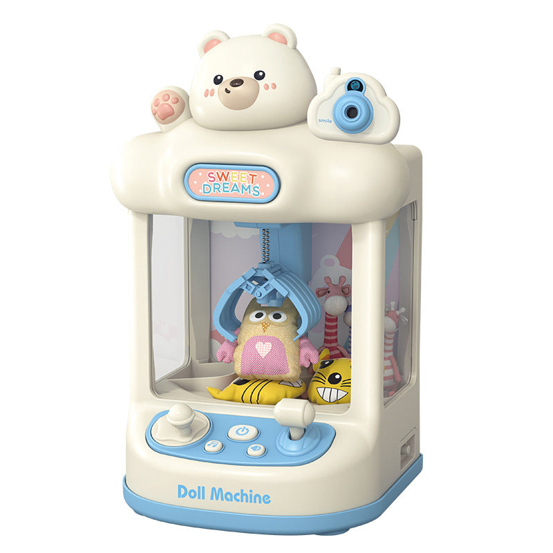 Kids Bear Claw Machine With Projection Camera