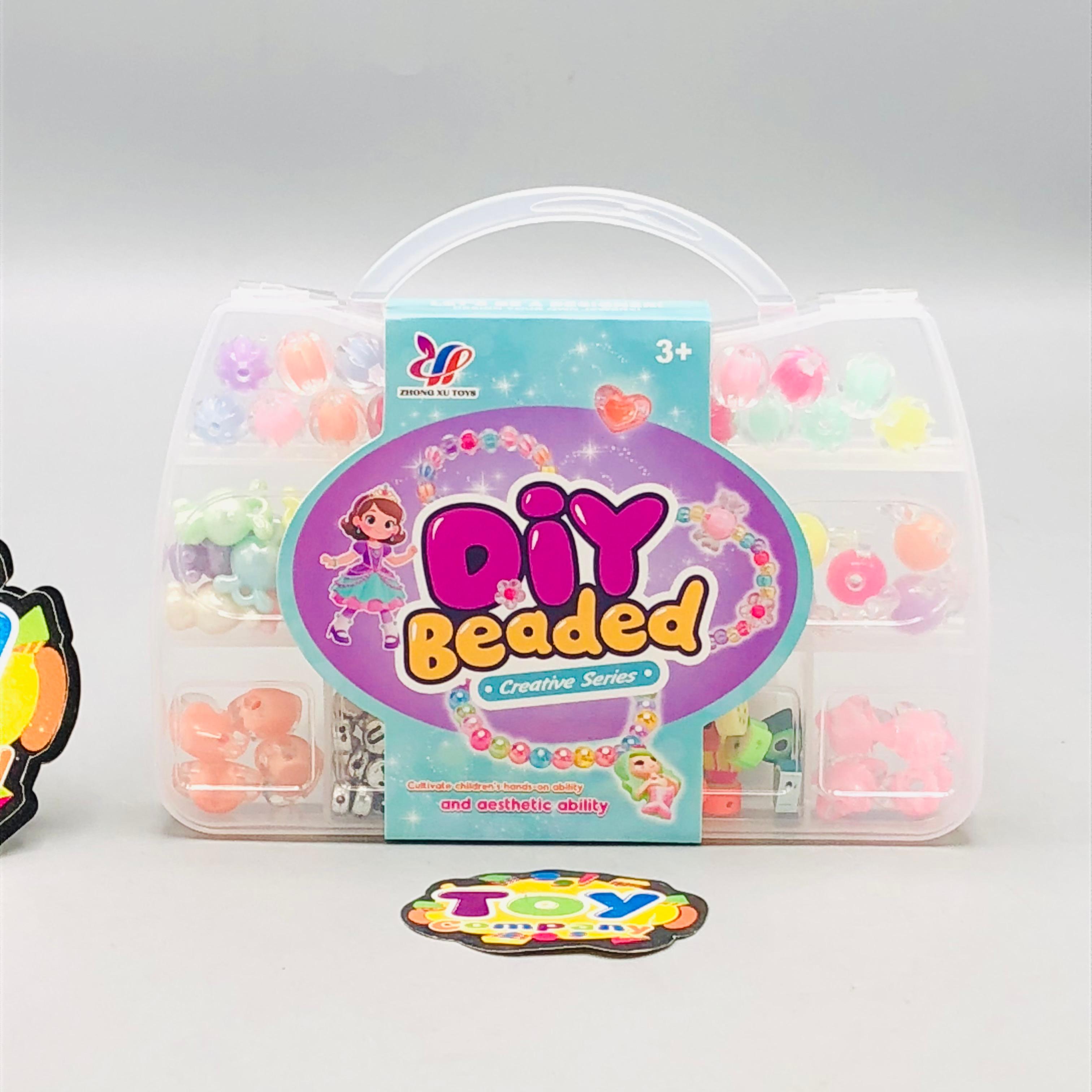 DIY Colorful Beads Set With Storage Box - Assortment
