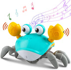 Electric Induction Crawling Musical Crab With Lights