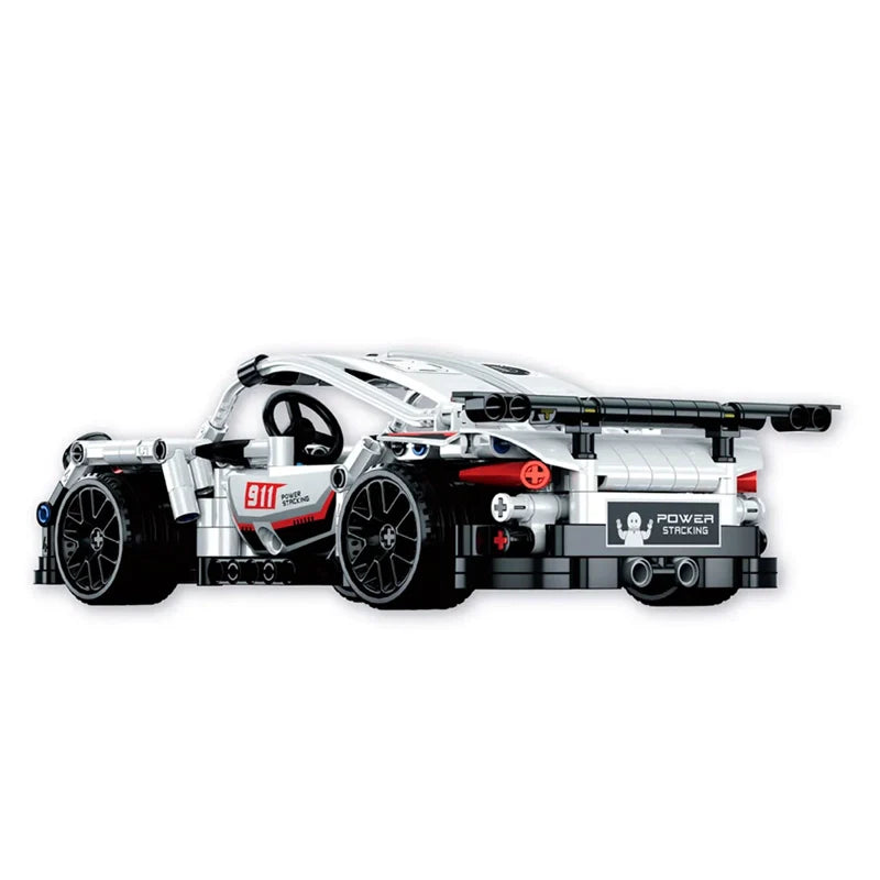 DIY 509Pcs RC 1:16 Porsche Building Blocks Model
