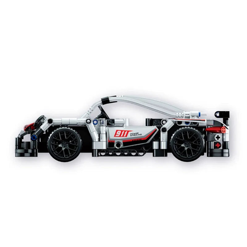 DIY 509Pcs RC 1:16 Porsche Building Blocks Model