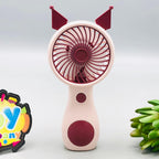 5" Rechargeable Hello Summer Mini Handheld Fan