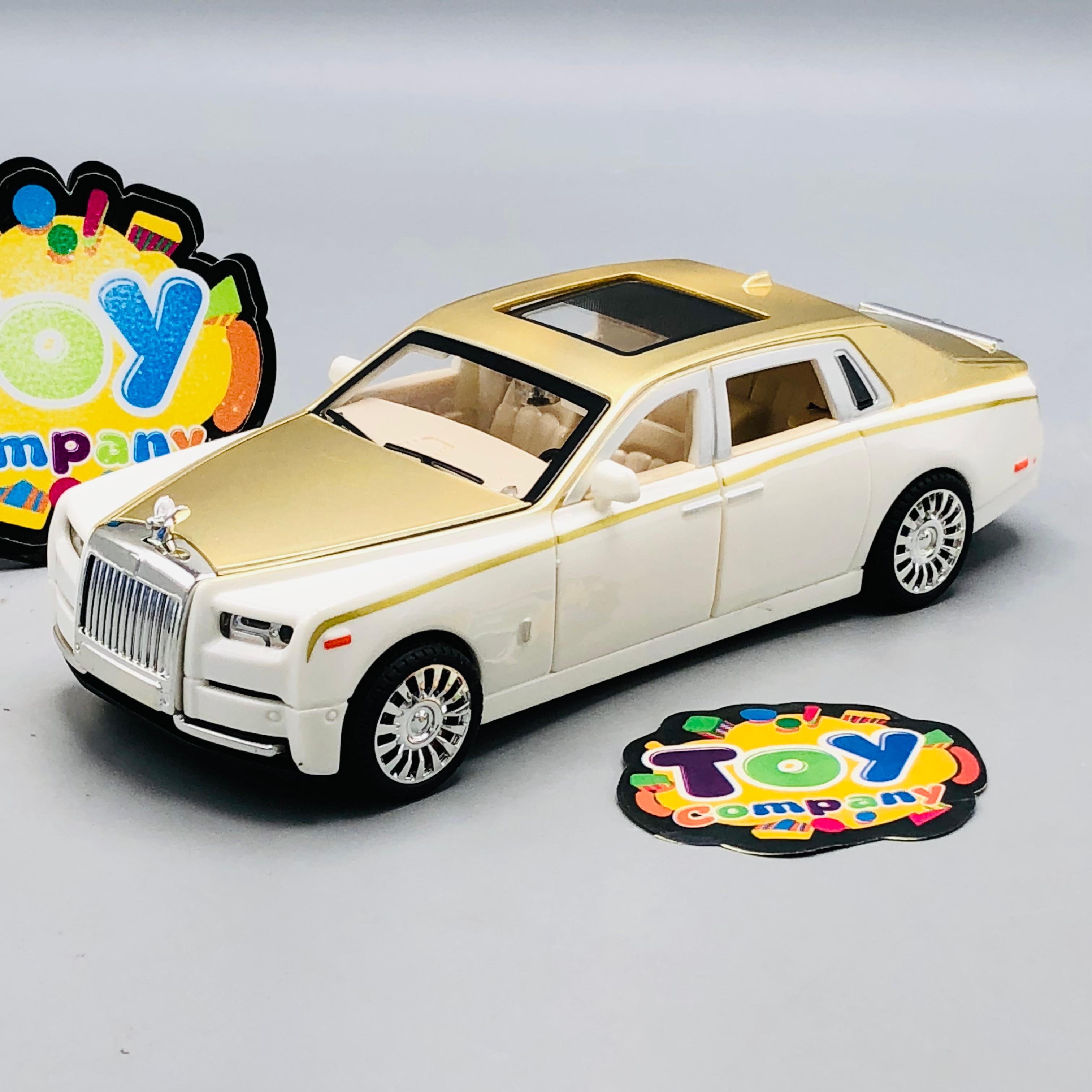 ABS Inertial Rolls Royce Phantom Model Car - 1Pc