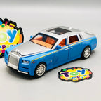 ABS Inertial Rolls Royce Phantom Model Car - 1Pc