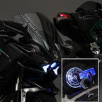 1:6 Diecast Kawasaki Ninja H2R Bootable Spray Bike