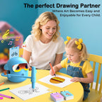 Kids Intelligent Drawing Robot Toy