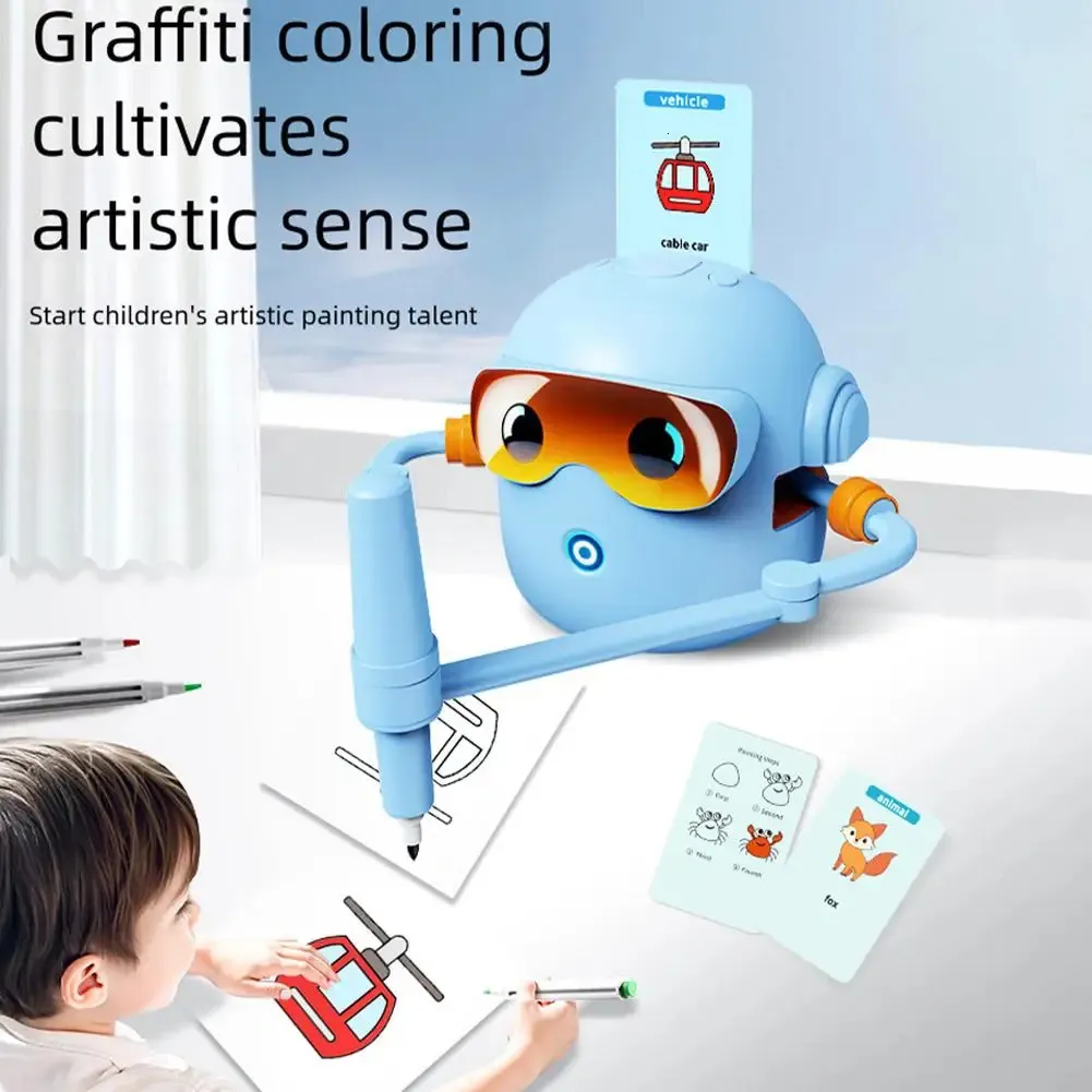 Kids Intelligent Drawing Robot Toy