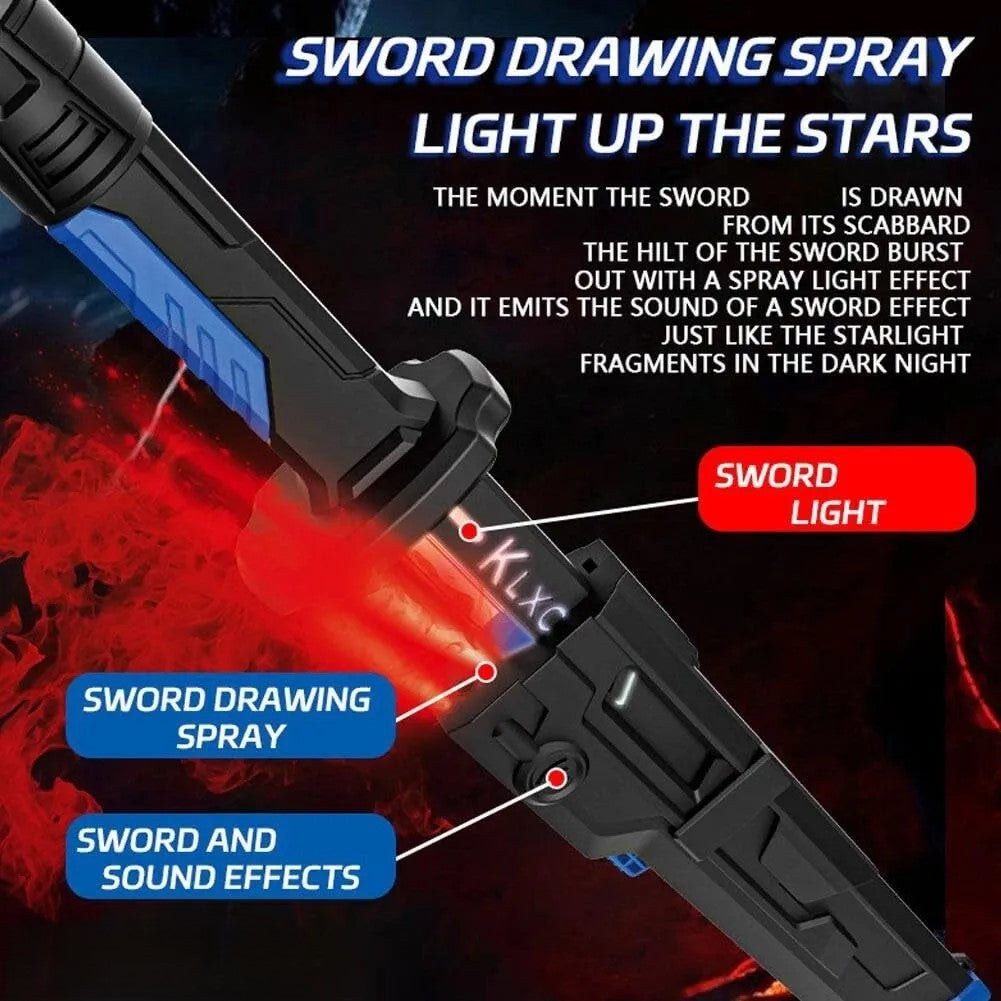 2in1 Kids Light-up Sword With Smoke & Sound