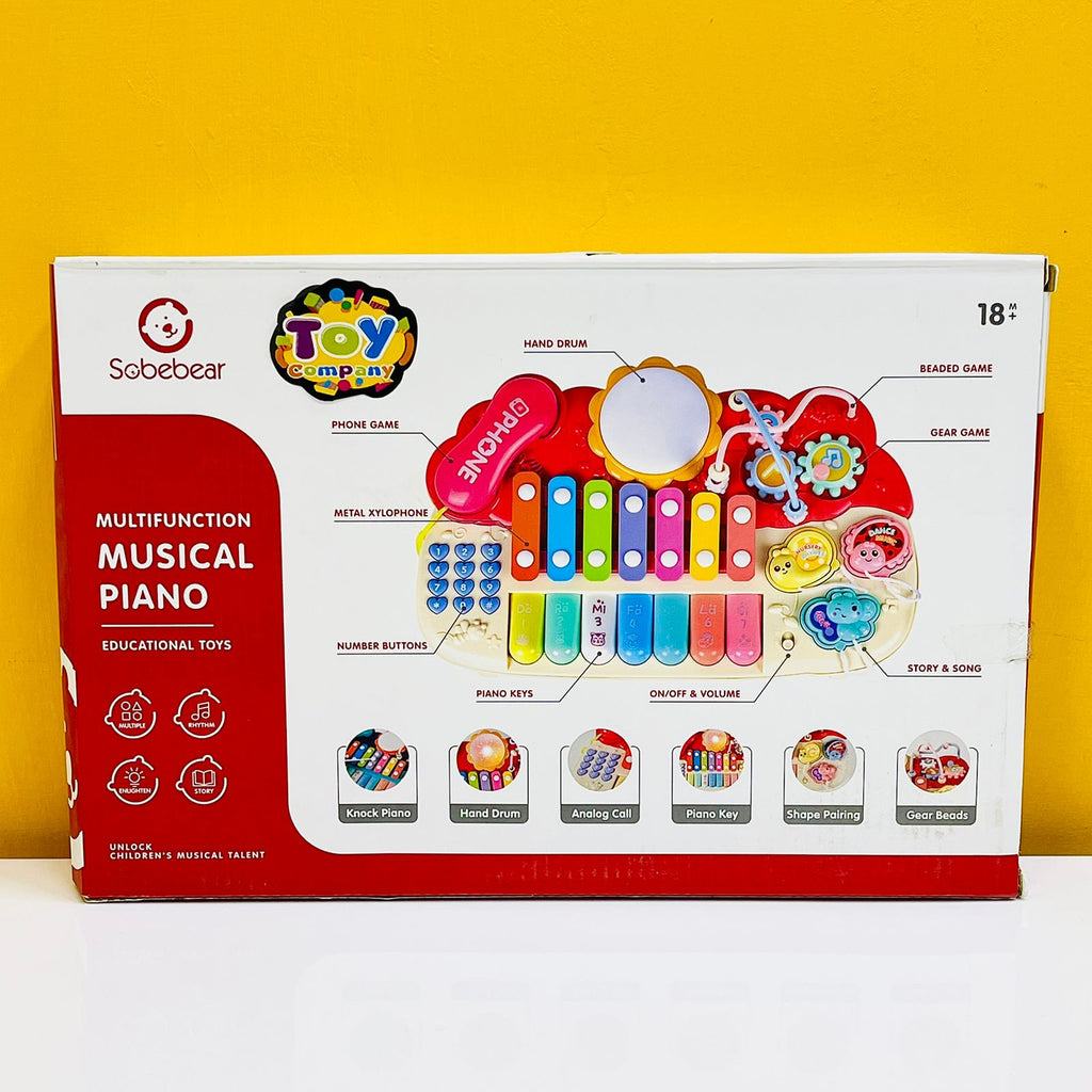 Sobebear Multi-functional Musical Piano & Xylophone