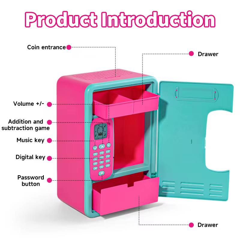 Kids Password Unlock Secure Locker