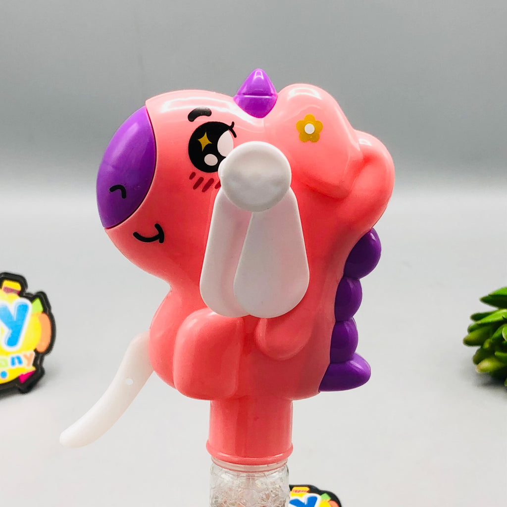 Pony Horse Hand Press Fan & Bubble Stick - 1Pc