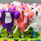 Pony Horse Hand Press Fan & Bubble Stick - 1Pc