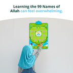 99 Names of Allah Interactive Audio Mat & Wall Art | Reflect On Their Meaning and Benefits
