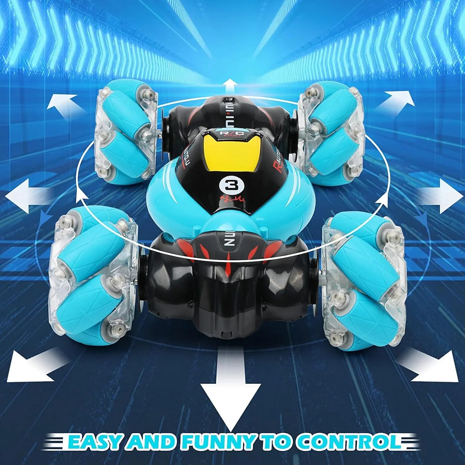 2.4GHz RC Spark Pioneer Twist Stunt Car