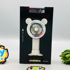 Rechargeable Bear Cooling Fan With Night Lights