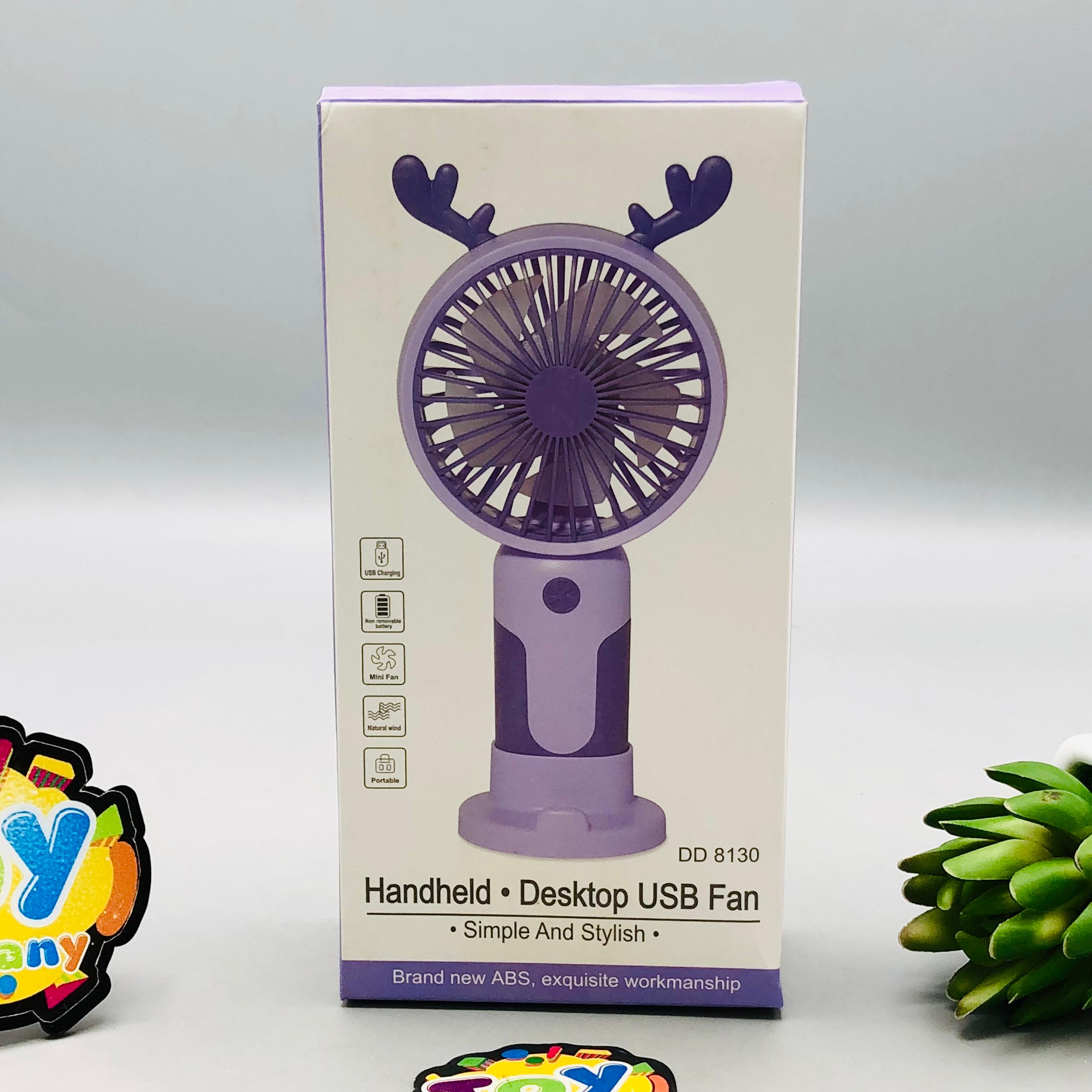 Rechargeable Deer Design Mini Cooling Fan