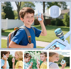 2Pcs Rechargeable Kids Video Walkie Talkie