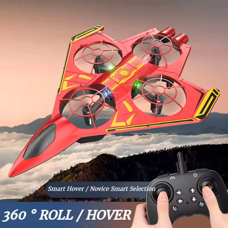 Remote Control ABS S12 Mini Flying Fighter Jet